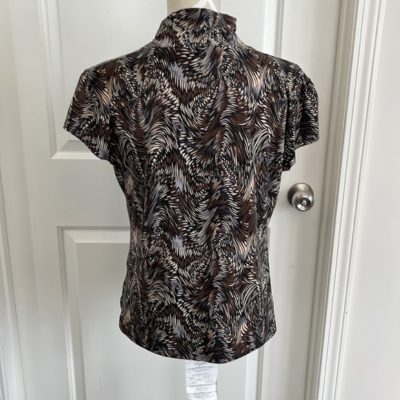 Melanie Lynne mock turtleneck top - Picture 3 of 3